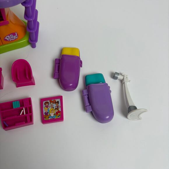 Vintage Polly Pocket Magnetic Treehouse Set & Accessories - Picture 3 of 6